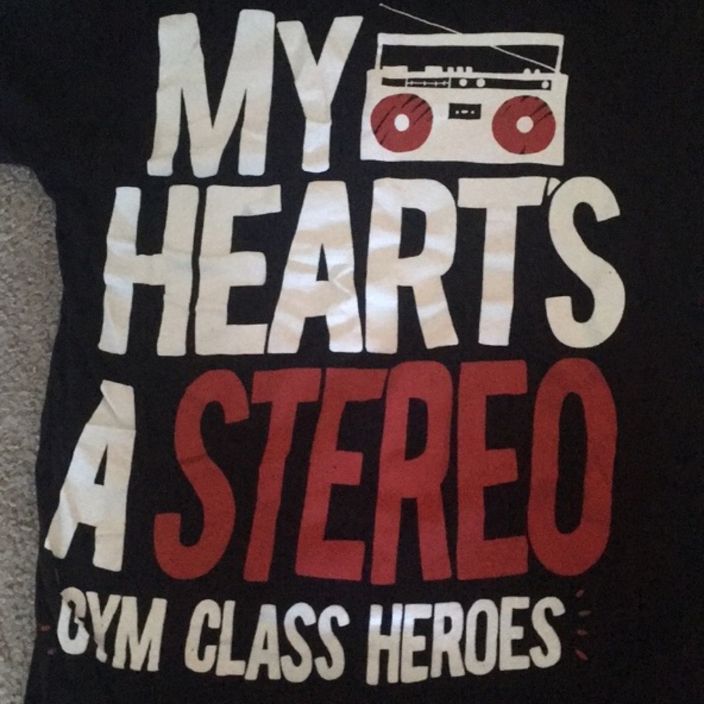 Gym class heroes tee shirt